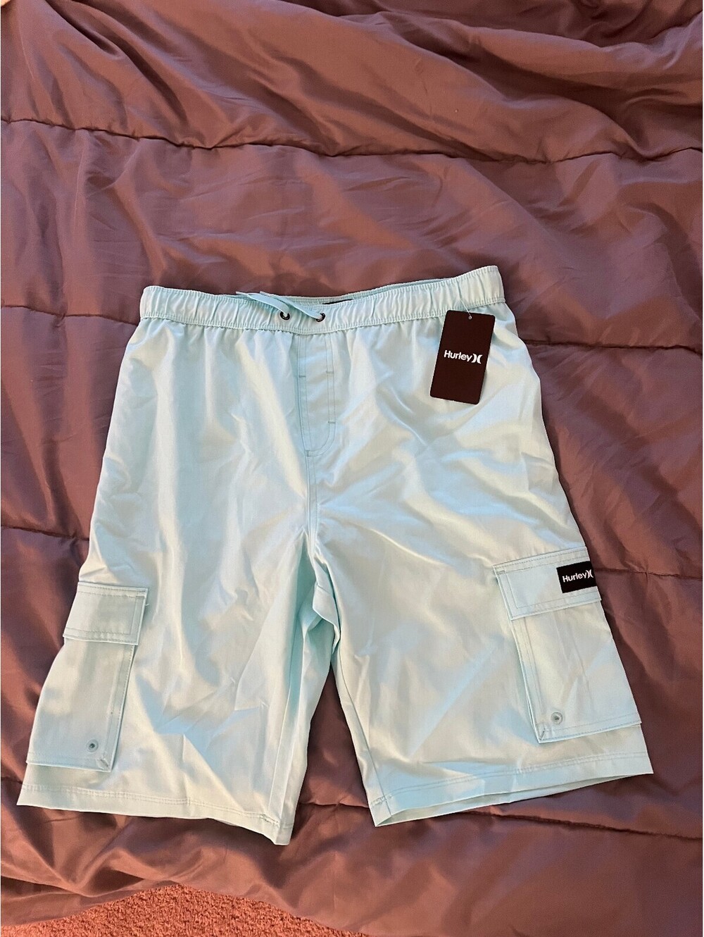 Hurley Boys XXL 18/20 Aurora Green Swim Trunks